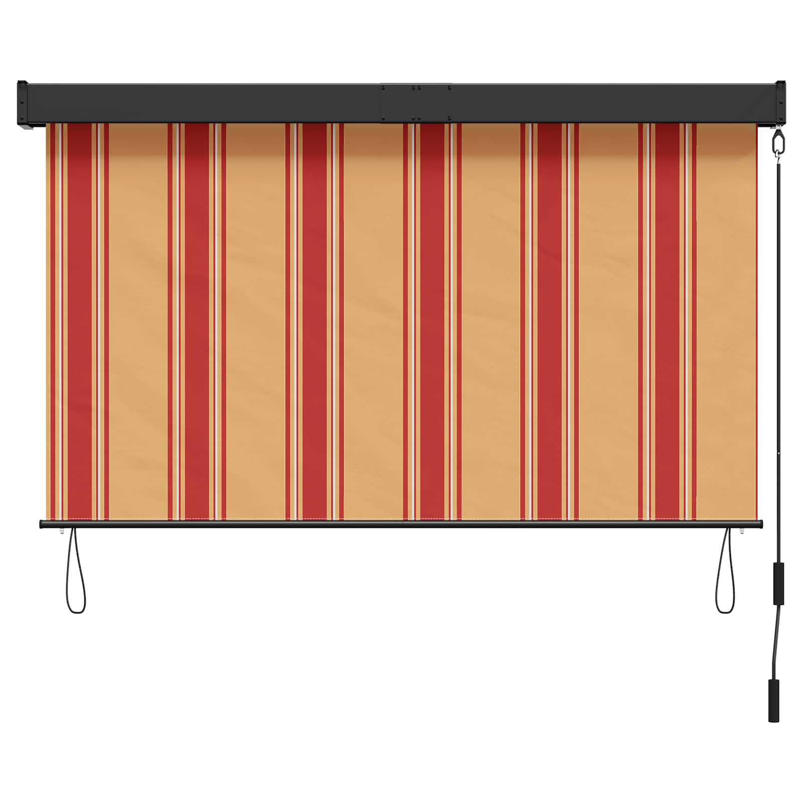 vidaXL Roleta Wielokolorowe 120 x 250 cm Materiał i Aluminium