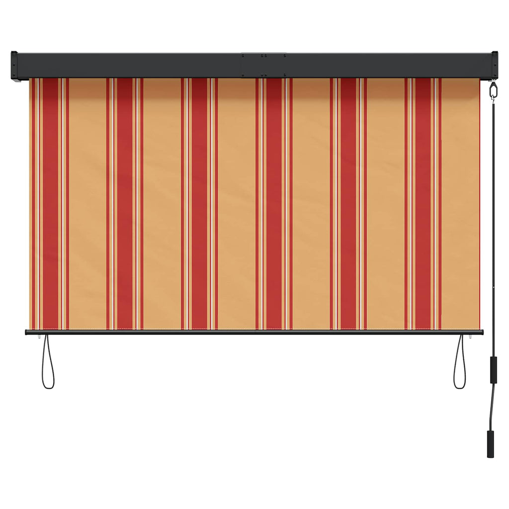vidaXL Roleta Wielokolorowe 140 x 250 cm Materiał i Aluminium