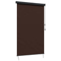 vidaXL Roleta brązowy 160 x 250 cm Materiał i Aluminium