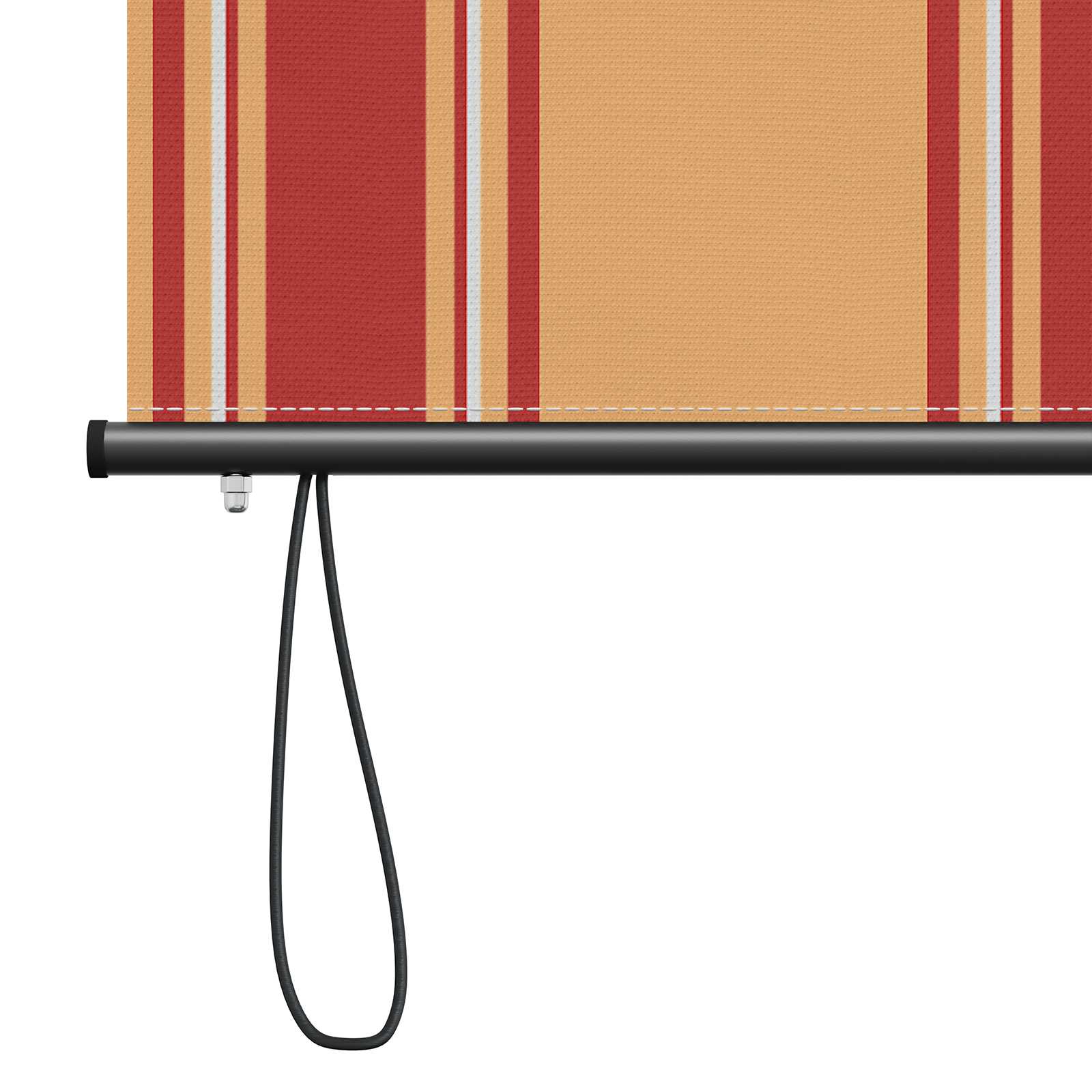 vidaXL Roleta Wielokolorowe 180 x 250 cm Materiał i Aluminium