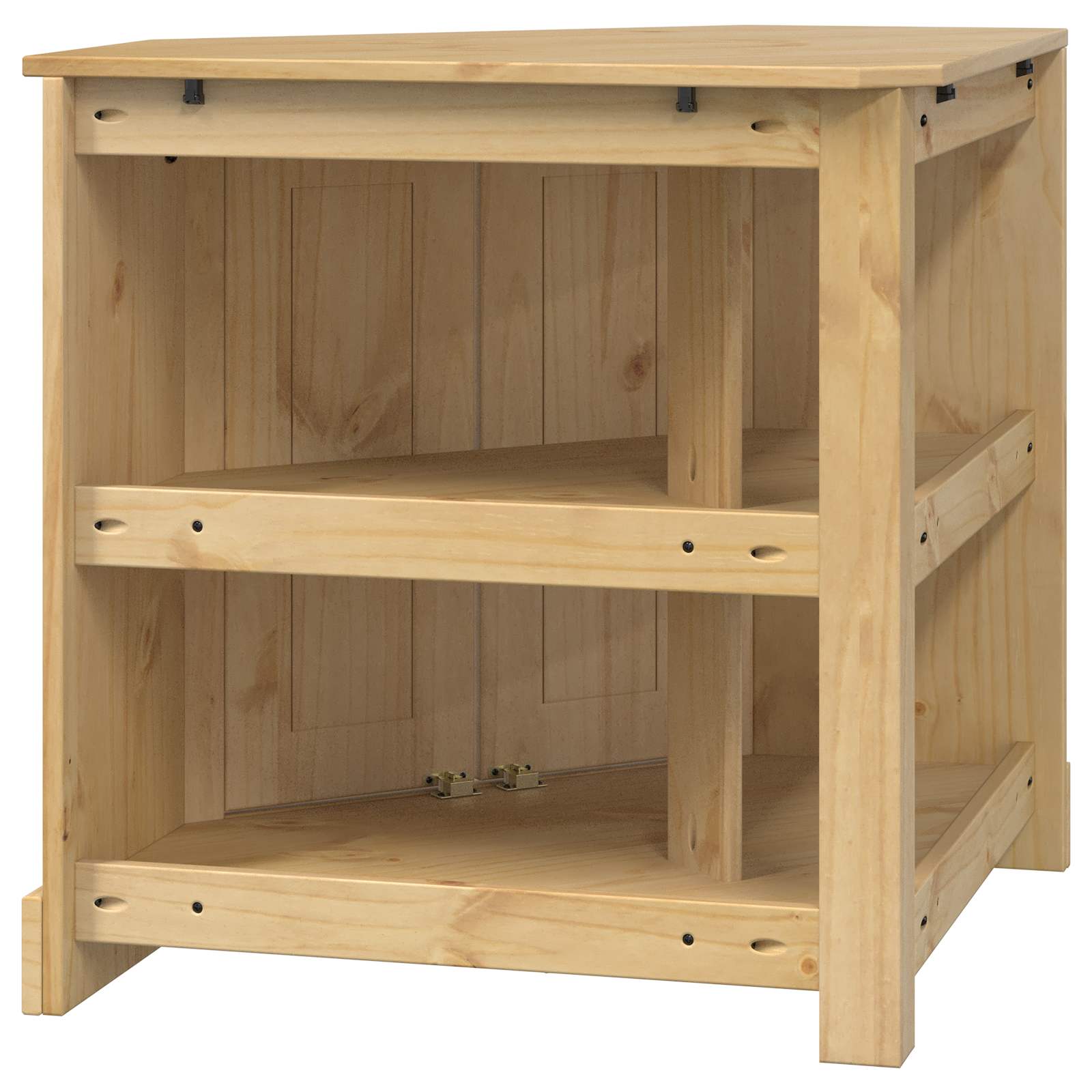 vidaXL Stojak na akwarium CORONA brązowy 70 x 70 x 73 cm 300 kg