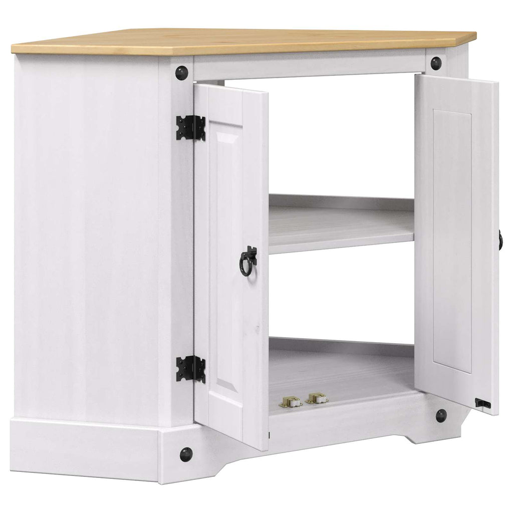 vidaXL Stojak na akwarium CORONA Biały 70 x 70 x 73 cm 300 kg