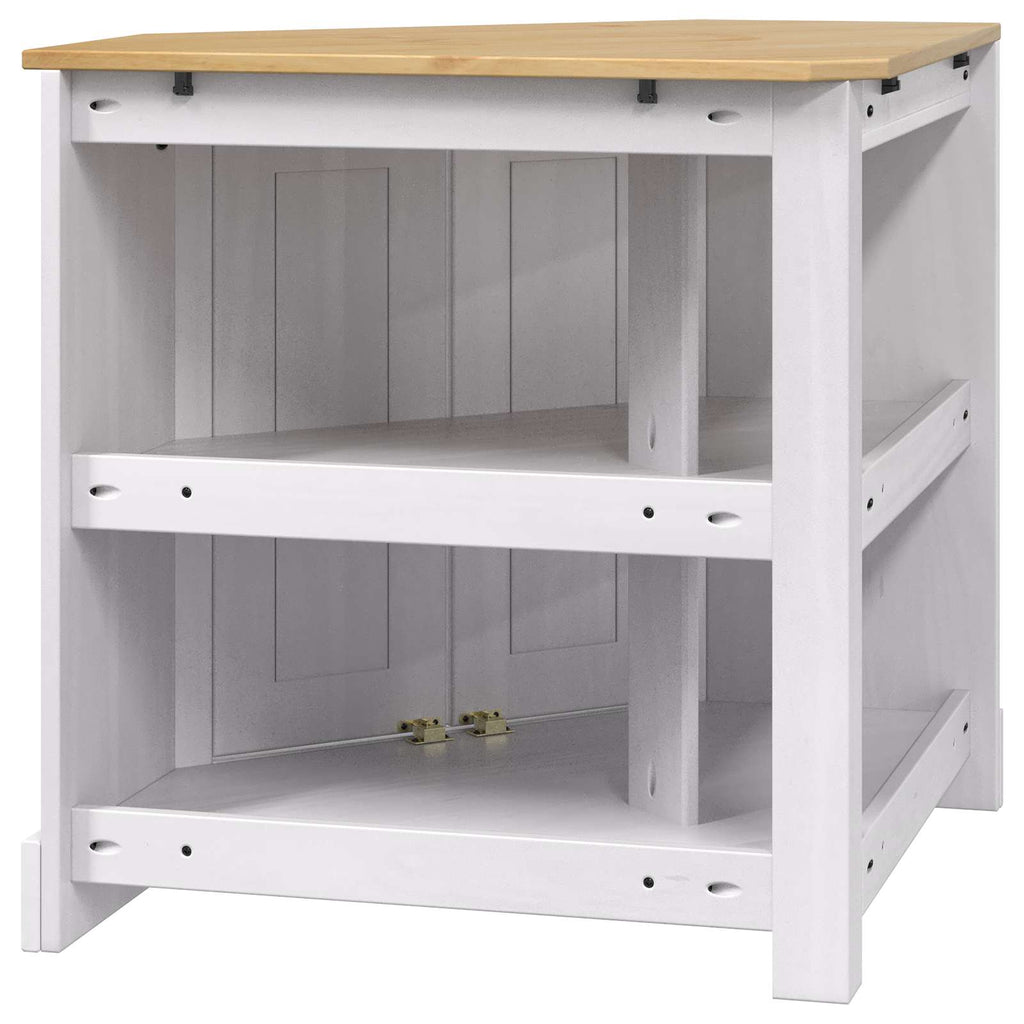 vidaXL Stojak na akwarium CORONA Biały 70 x 70 x 73 cm 300 kg