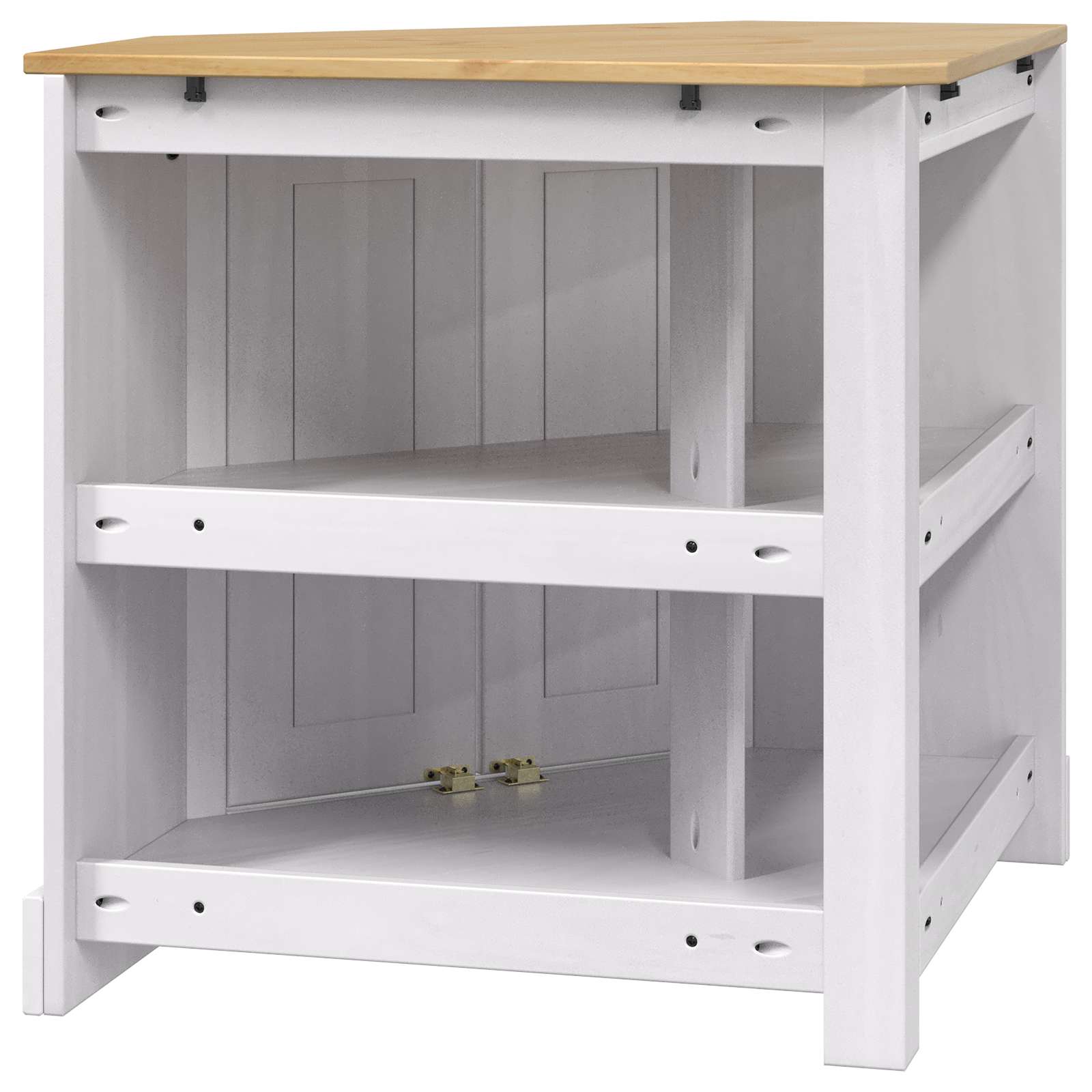 vidaXL Stojak na akwarium CORONA Biały 70 x 70 x 73 cm 300 kg