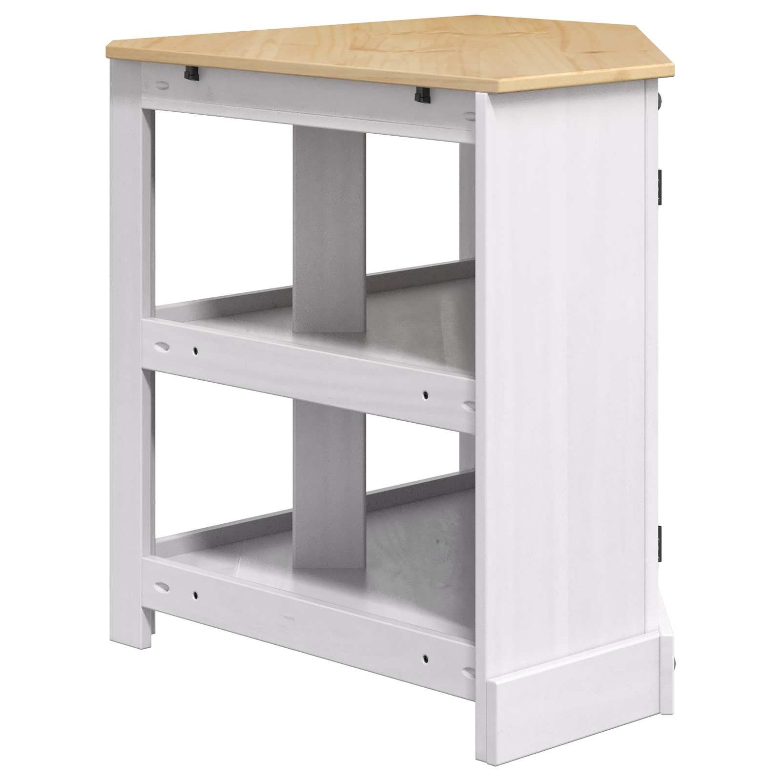 vidaXL Stojak na akwarium CORONA Biały 70 x 70 x 73 cm 300 kg