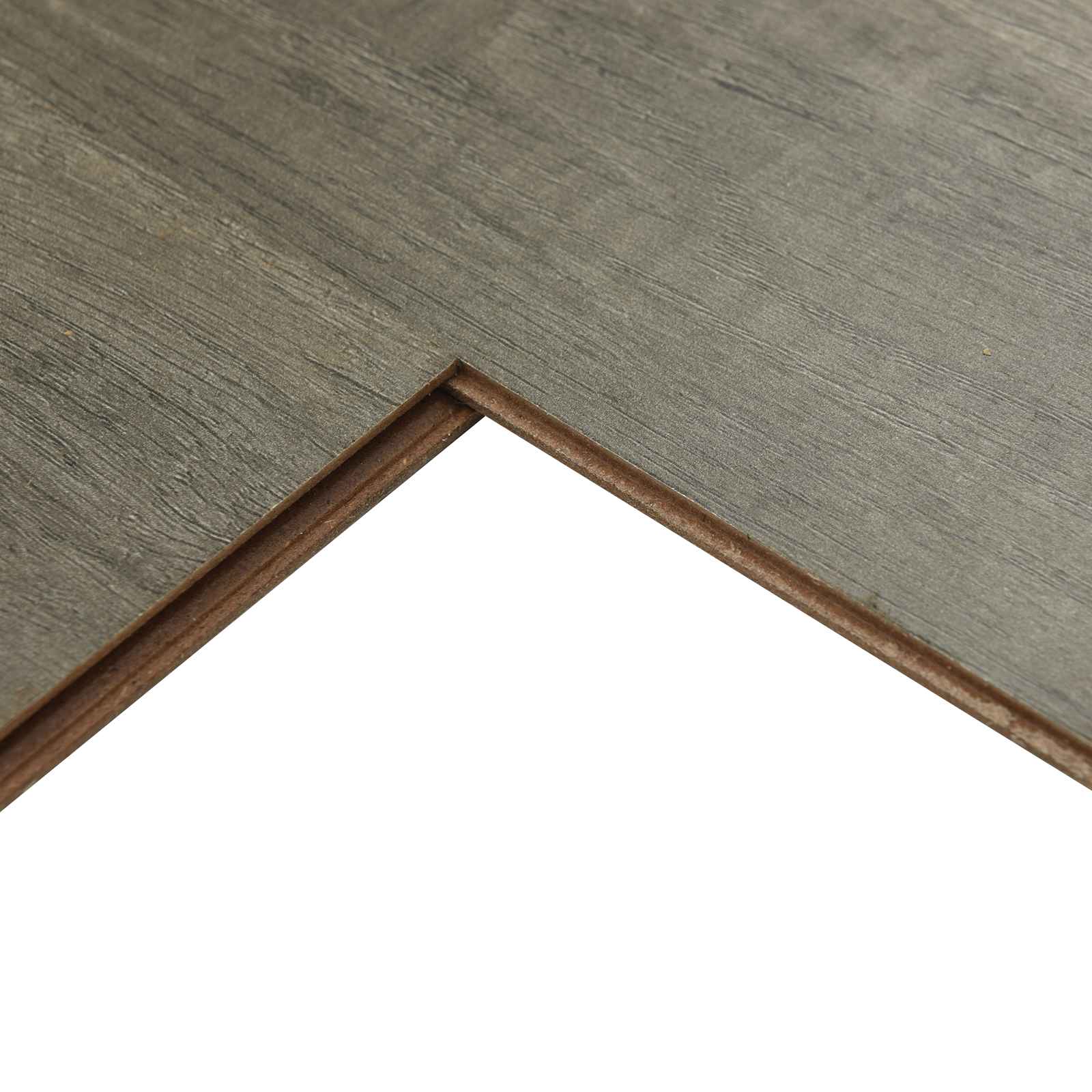 vidaXL Podłoga laminowana 5 pcs Starzejący się Szary 101 x 20 x 0,8 cm