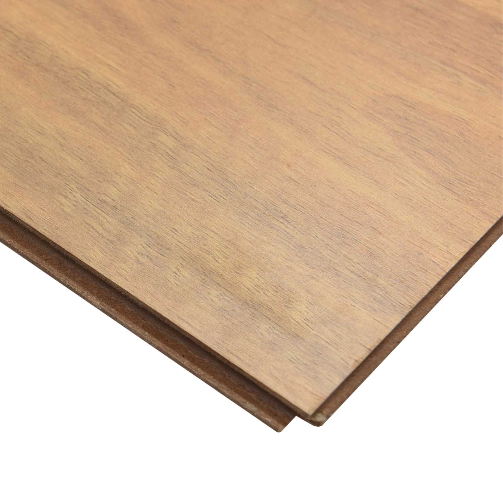 vidaXL Podłoga laminowana 15 pcs Ciemny Orzech 101 x 20 x 0,8 cm