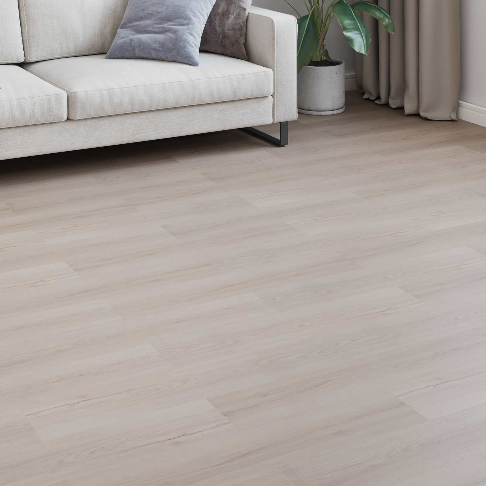 vidaXL Podłoga laminowana 15 pcs Błękit nieba 101 x 20 x 0,8 cm