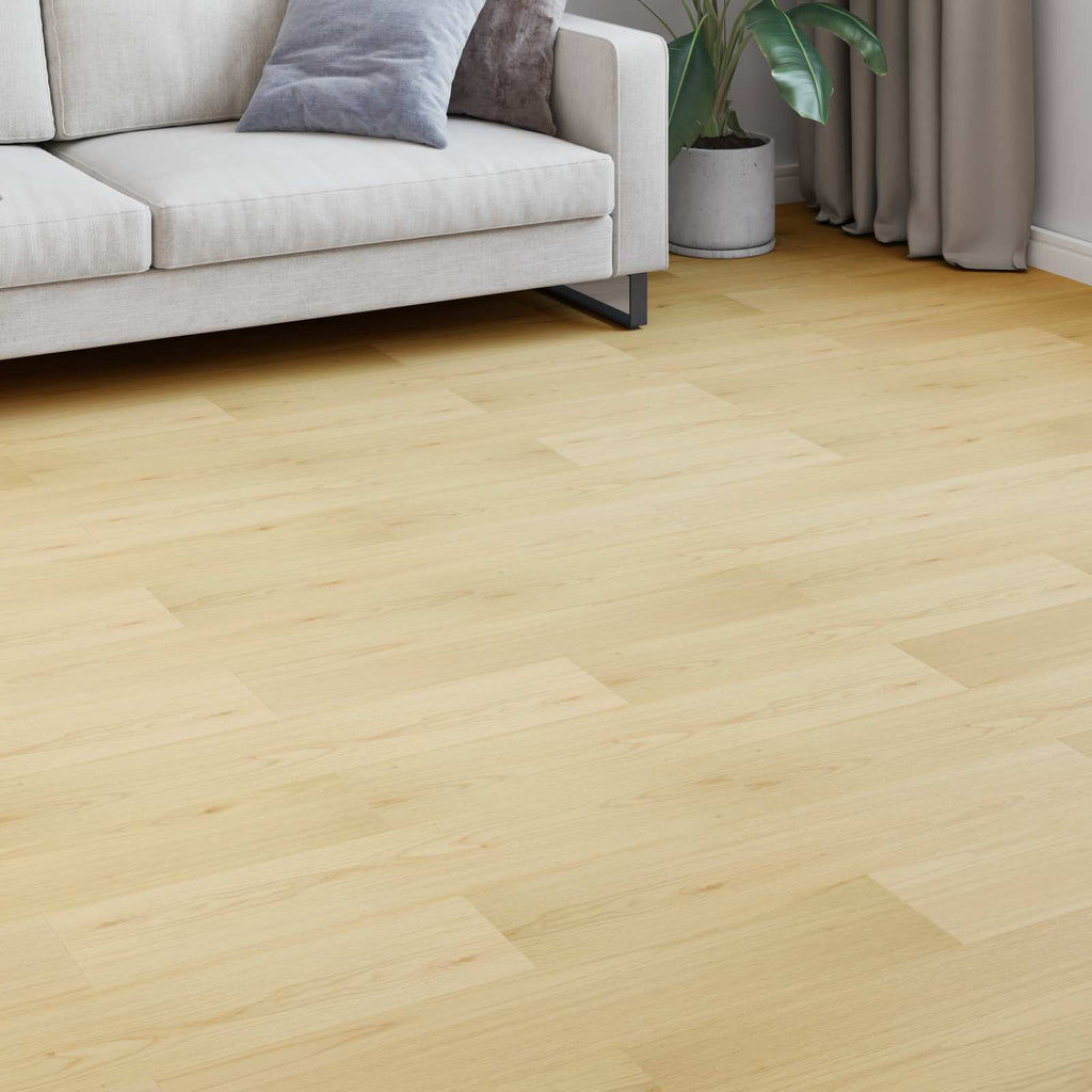 vidaXL Podłoga laminowana 15 pcs Miękki Beż 101 x 20 x 0,8 cm