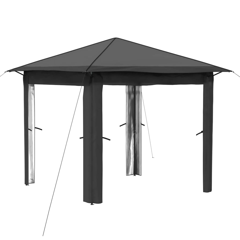vidaXL Gazebo bez Ściany 2,6 x 2,6 m Jasnoszary i antracytowy