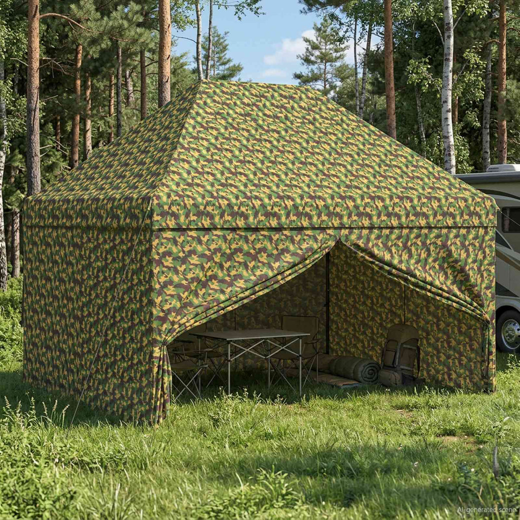 vidaXL Daszek z 4 ścianami bocznymi 2,9 x 4,3 m