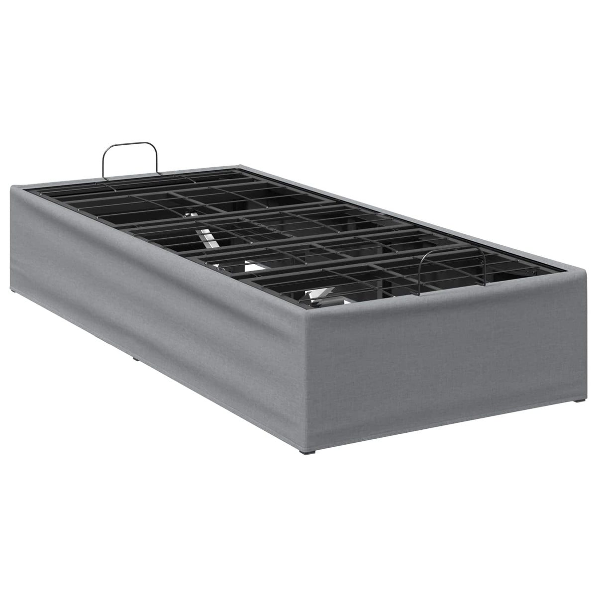 vidaXL Elektro Regulowany Stelaż Łóżka jasnoszary 200 x 70 x 33,5 cm