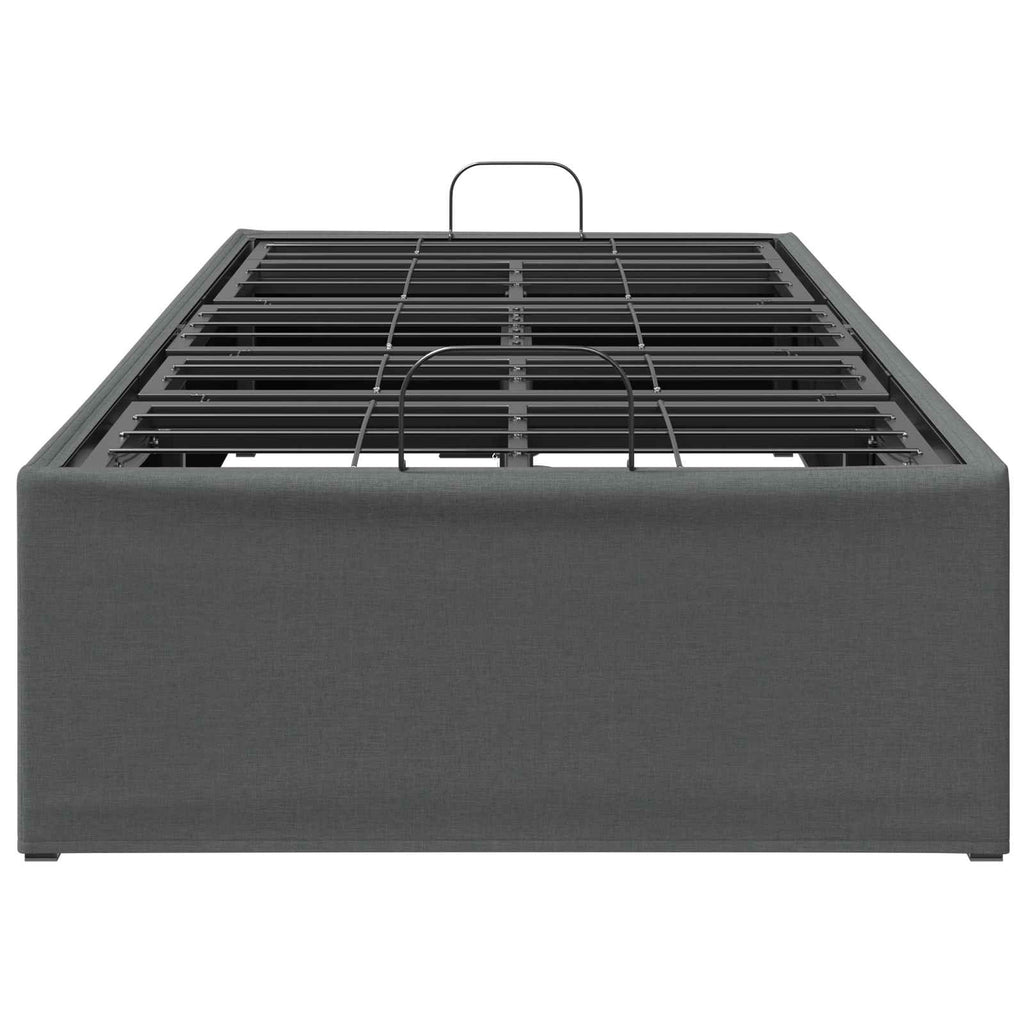 vidaXL Elektro Regulowany Stelaż Łóżka ciemnoszary 200 x 70 x 33,5 cm