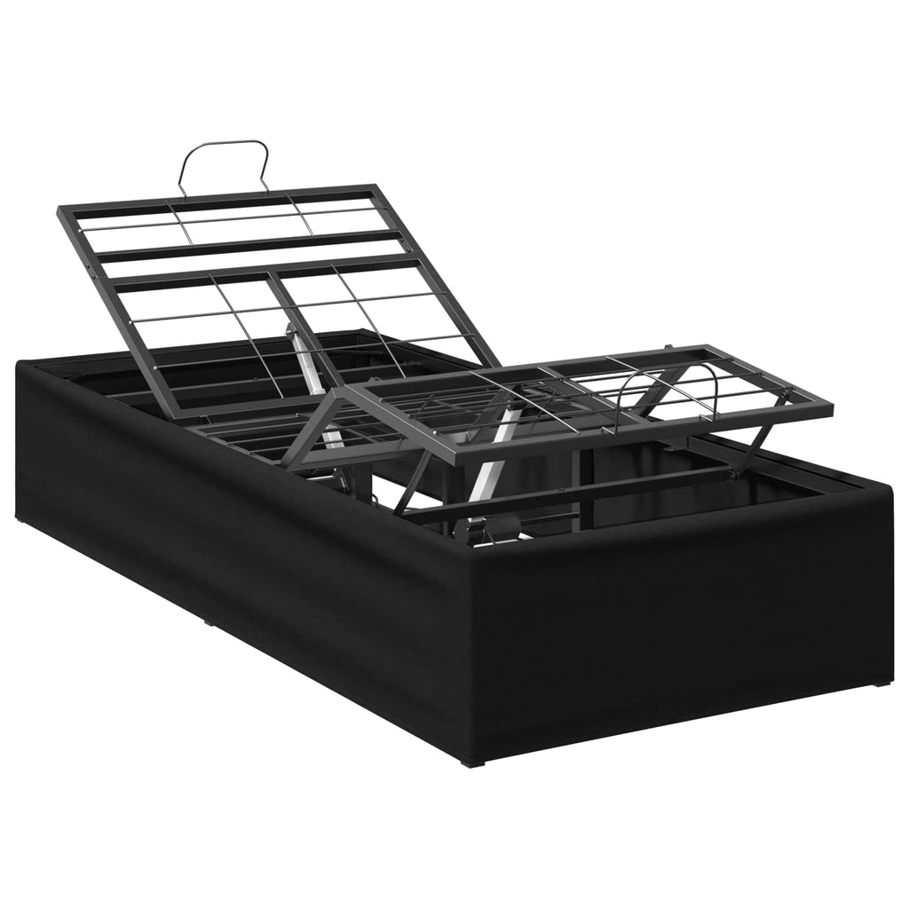 vidaXL Elektro Regulowany Stelaż Łóżka Czarny 200 x 70 x 33,5 cm Stal