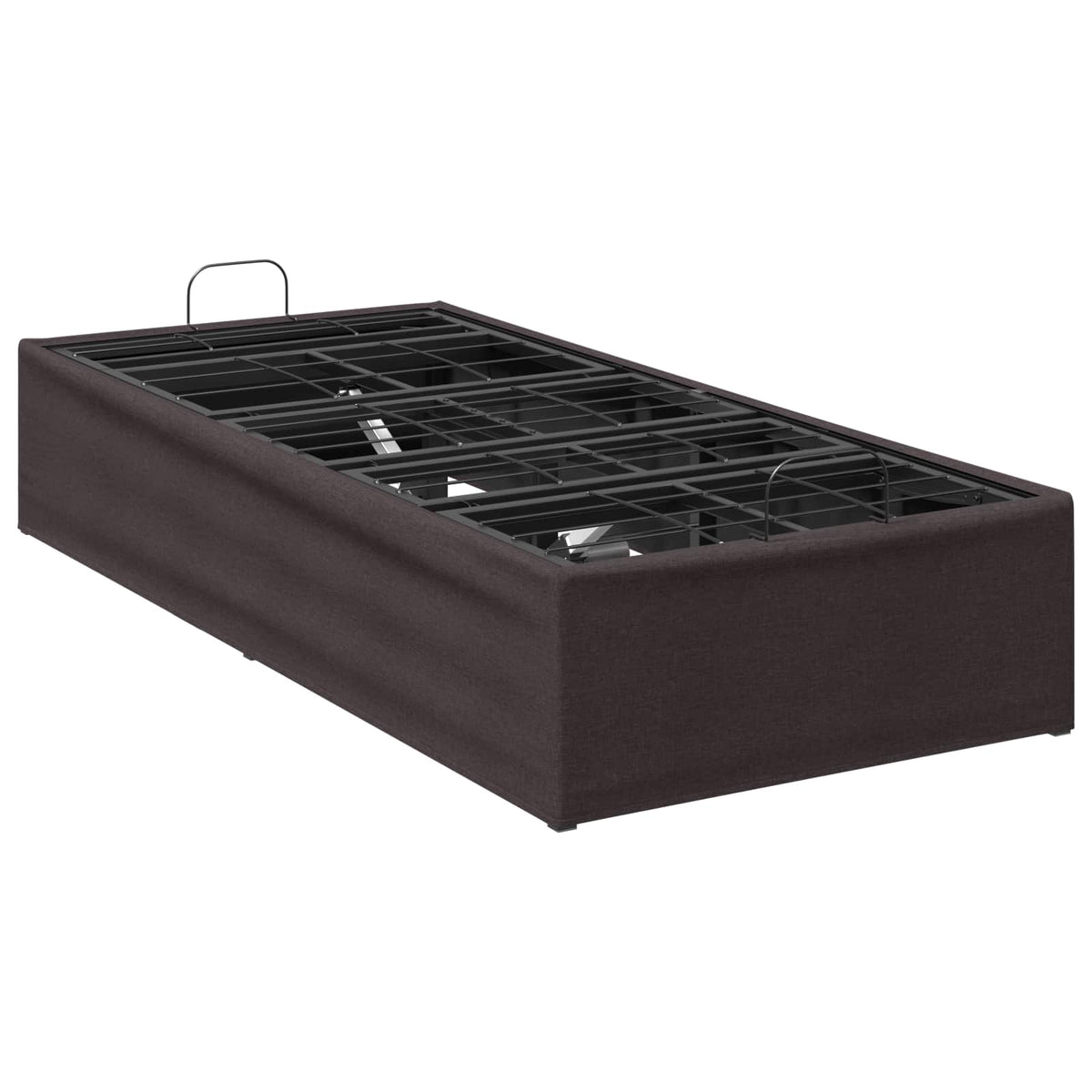 vidaXL Elektro Regulowany Stelaż Łóżka brązowy 200 x 70 x 33,5 cm Stal