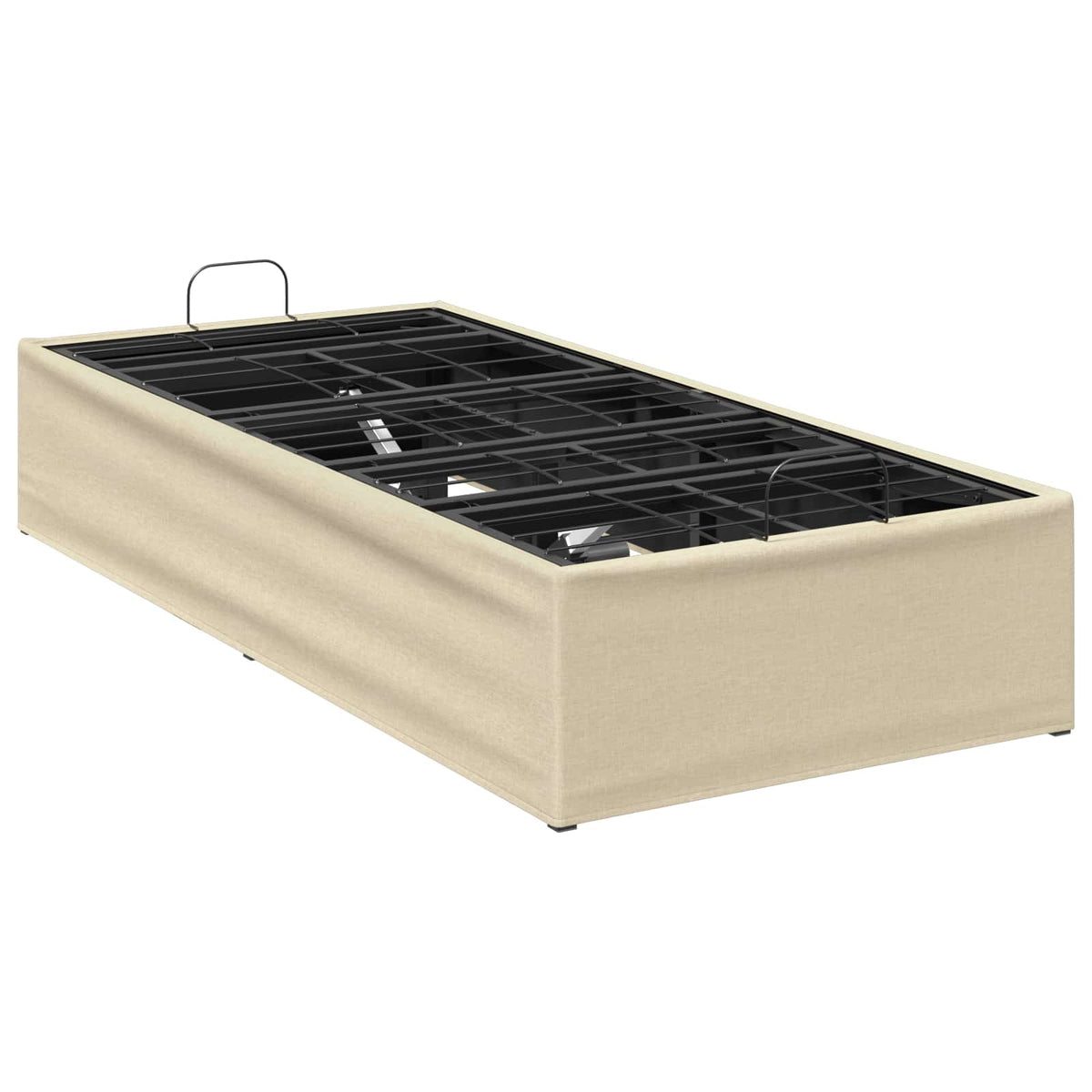 vidaXL Elektro Regulowany Stelaż Łóżka kremowy 200 x 70 x 33,5 cm Stal