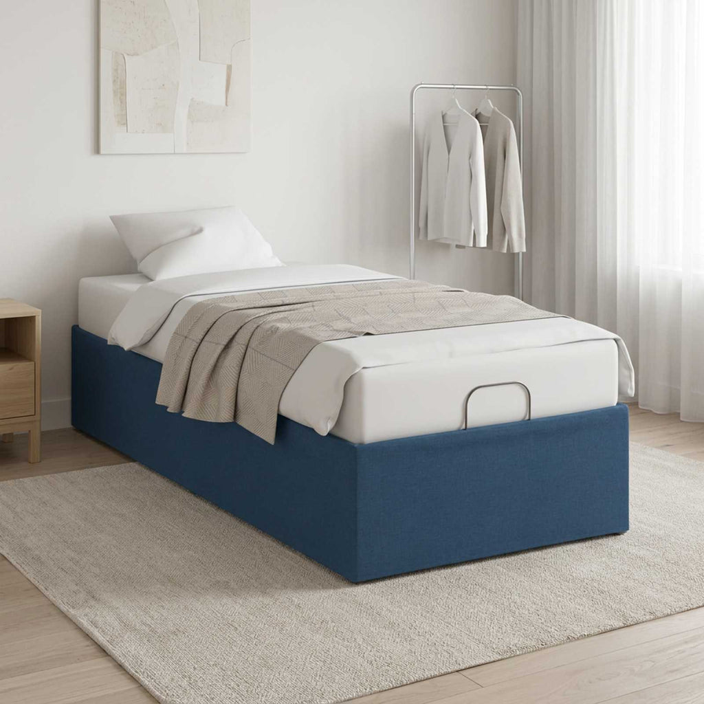 vidaXL Elektro Regulowany Stelaż Łóżka niebieski 200 x 70 x 33,5 cm