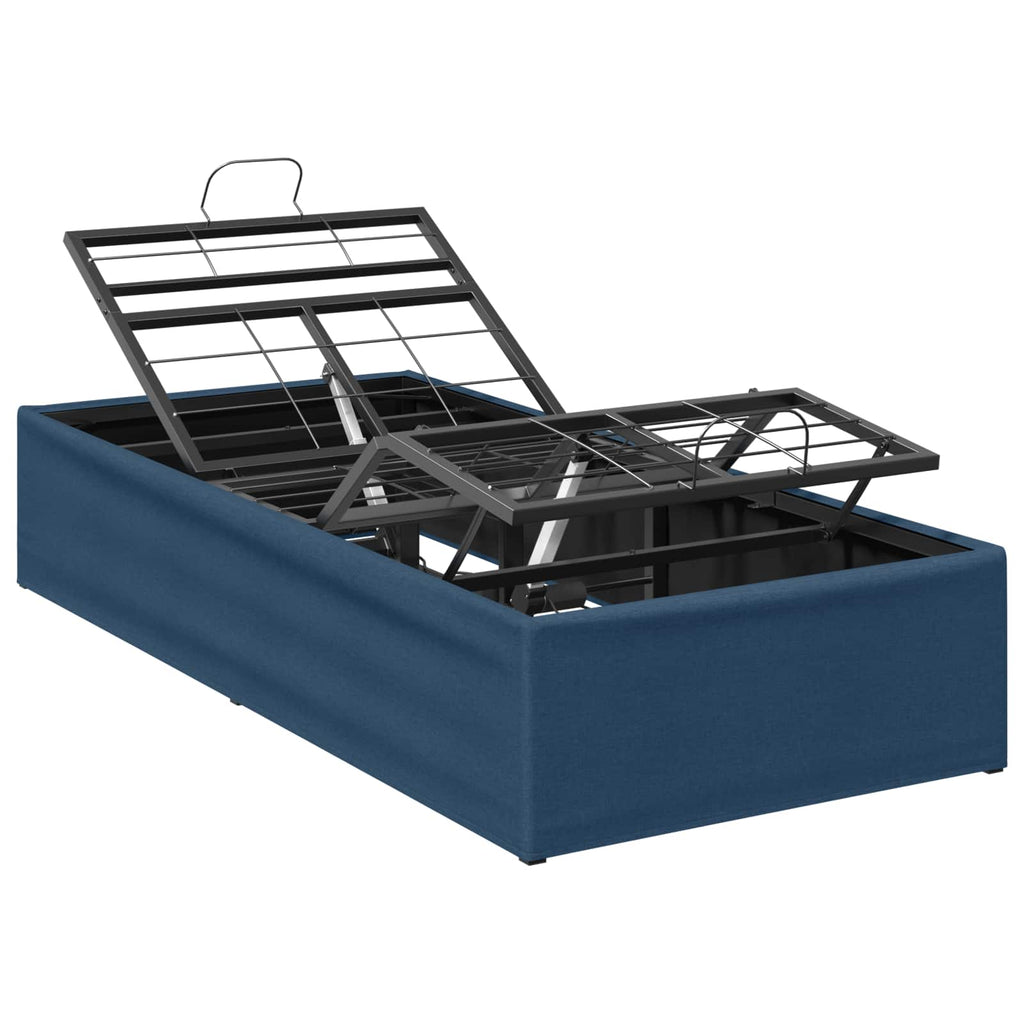 vidaXL Elektro Regulowany Stelaż Łóżka niebieski 200 x 70 x 33,5 cm