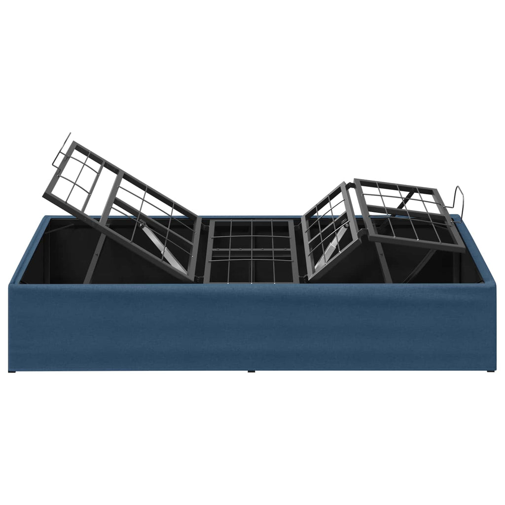 vidaXL Elektro Regulowany Stelaż Łóżka niebieski 200 x 70 x 33,5 cm