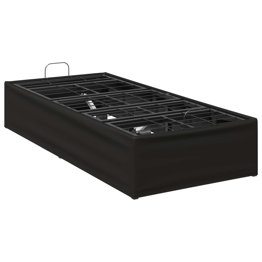 vidaXL Elektro Regulowany Stelaż Łóżka Czarny 200 x 70 x 33,5 cm Stal