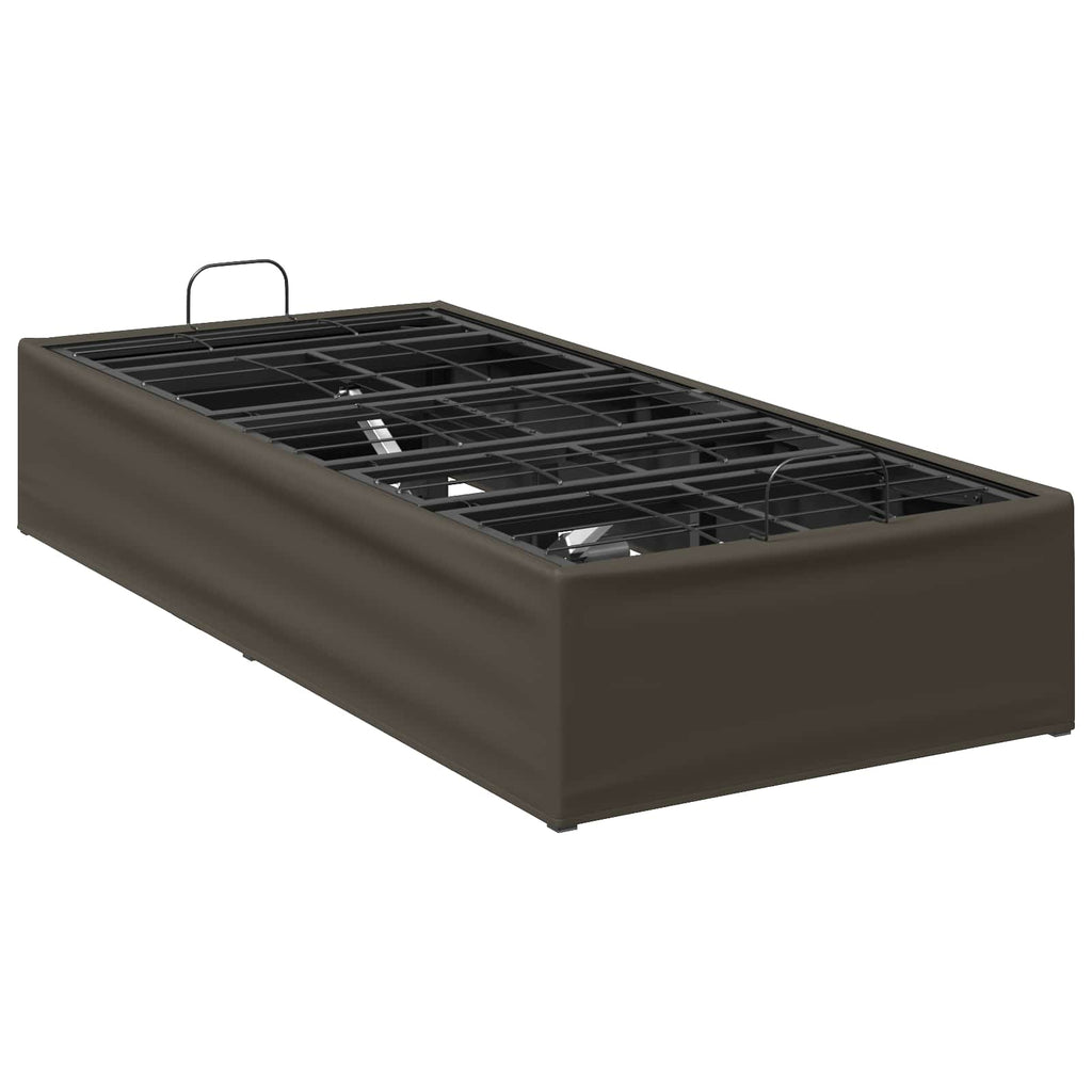 vidaXL Elektro Regulowany Stelaż Łóżka Szary 200 x 70 x 33,5 cm Stal