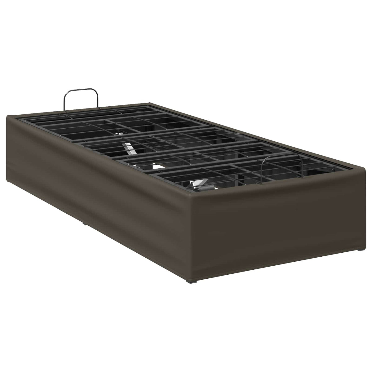 vidaXL Elektro Regulowany Stelaż Łóżka Szary 200 x 70 x 33,5 cm Stal