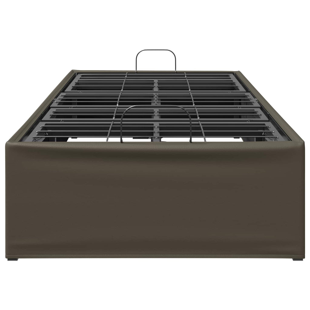 vidaXL Elektro Regulowany Stelaż Łóżka Szary 200 x 70 x 33,5 cm Stal