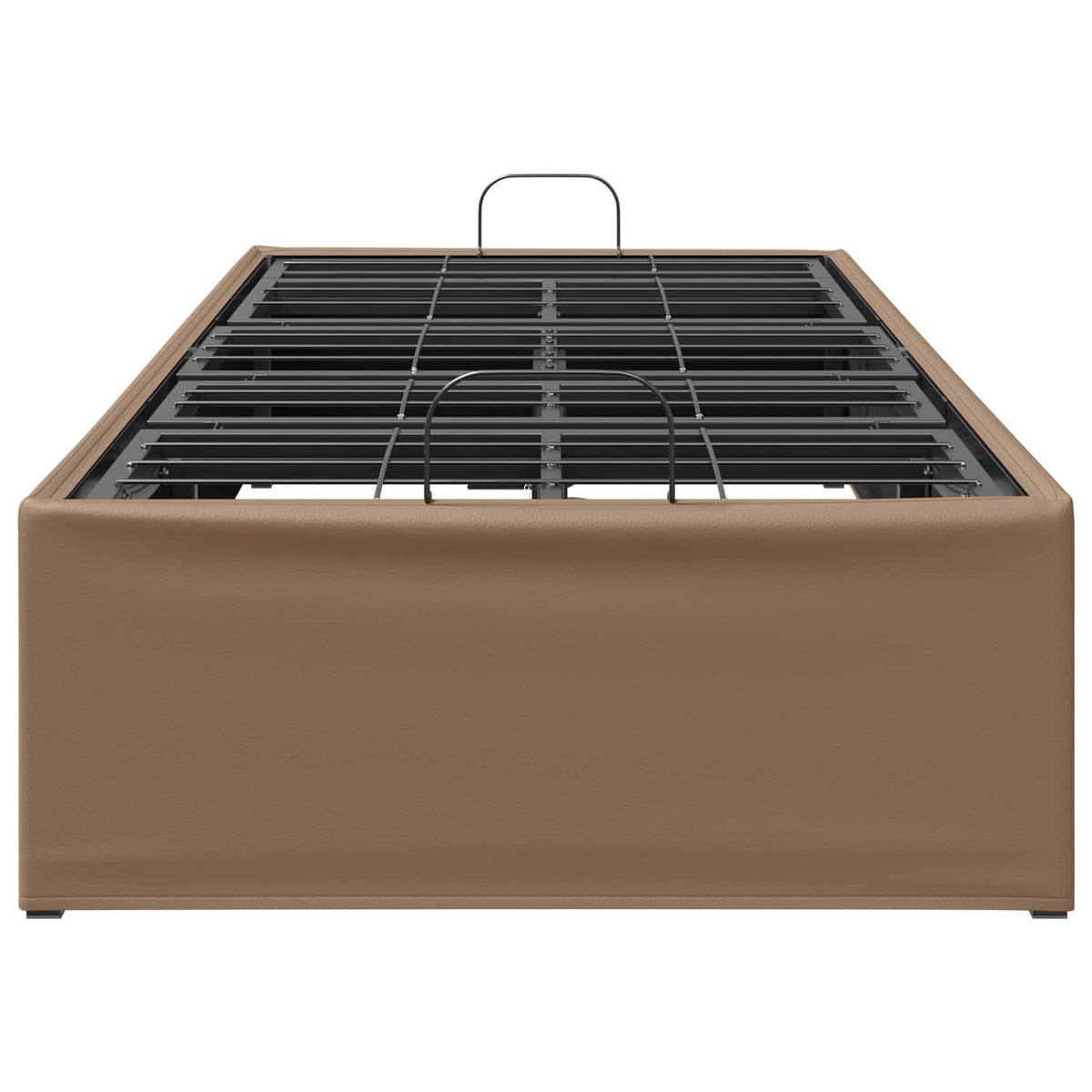 vidaXL Elektro Regulowany Stelaż Łóżka Brązowy 200 x 70 x 33,5 cm Stal