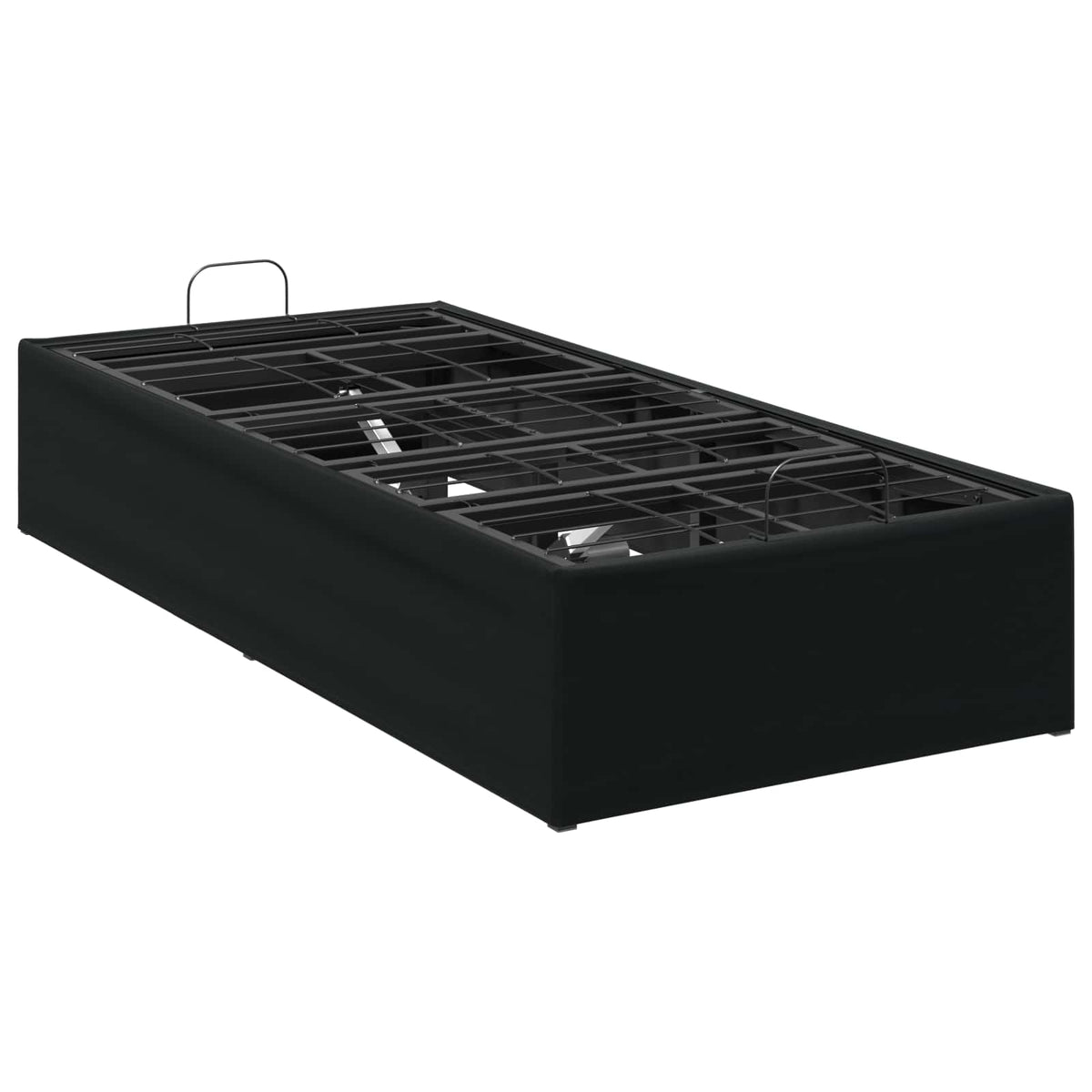 vidaXL Elektro Regulowany Stelaż Łóżka Czarny 200 x 70 x 33,5 cm Stal