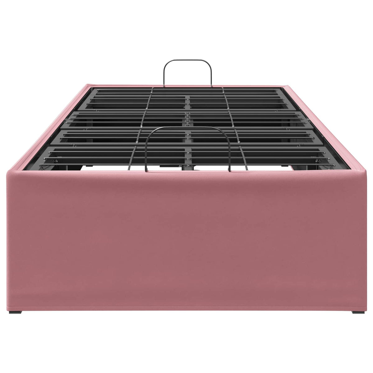 vidaXL Elektro Regulowany Stelaż Łóżka różowy 200 x 70 x 33,5 cm Stal
