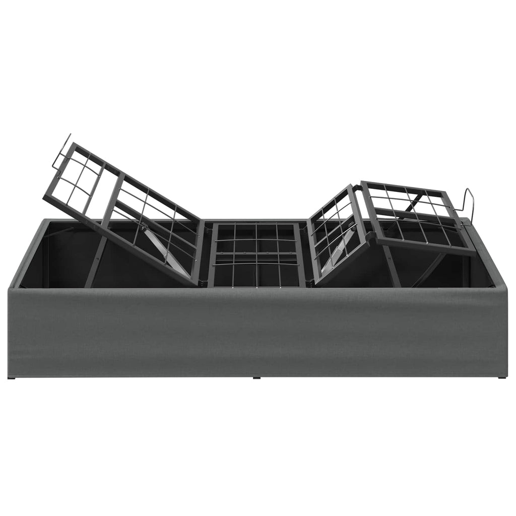 vidaXL Elektro Regulowany Stelaż Łóżka ciemnoszary 200 x 80 x 33,5 cm