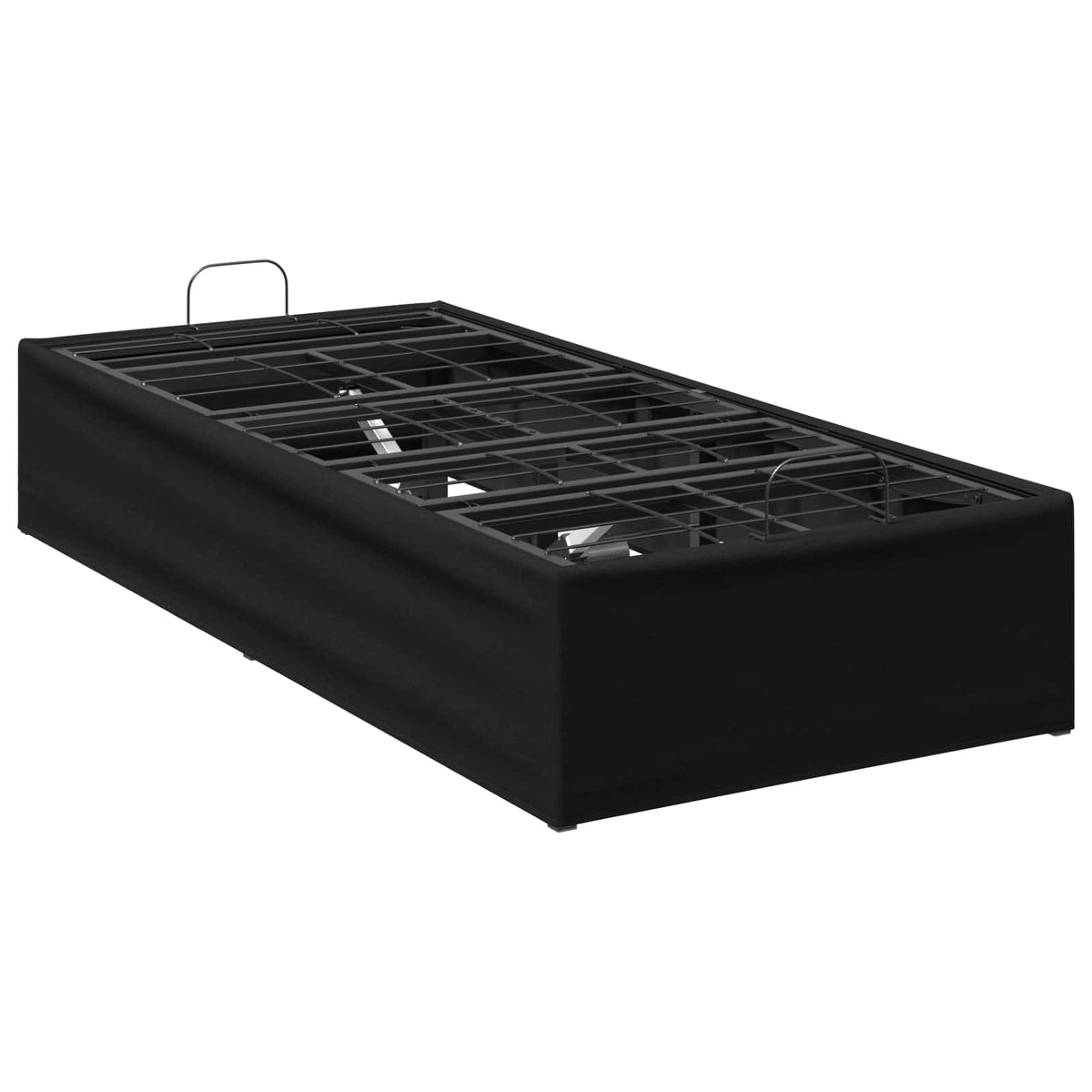 vidaXL Elektro Regulowany Stelaż Łóżka Czarny 200 x 80 x 33,5 cm Stal