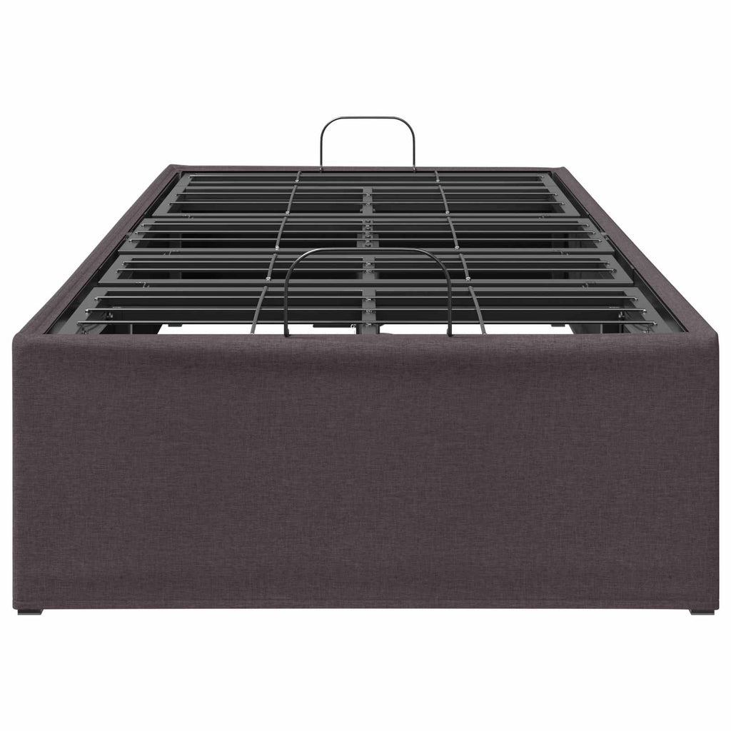 vidaXL Elektro Regulowany Stelaż Łóżka brązowy 200 x 80 x 33,5 cm Stal