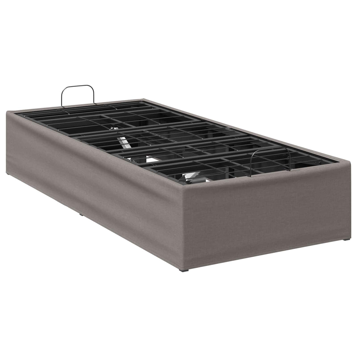 vidaXL Elektro Regulowany Stelaż Łóżka Szarobeżowy 200 x 80 x 33,5 cm