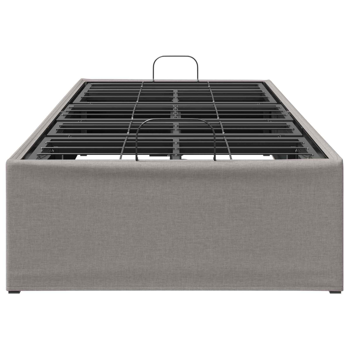 vidaXL Elektro Regulowany Stelaż Łóżka Szarobeżowy 200 x 80 x 33,5 cm