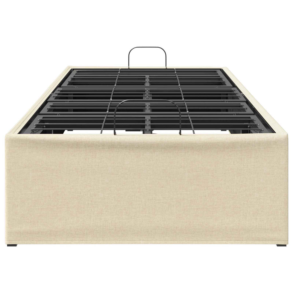 vidaXL Elektro Regulowany Stelaż Łóżka kremowy 200 x 80 x 33,5 cm Stal
