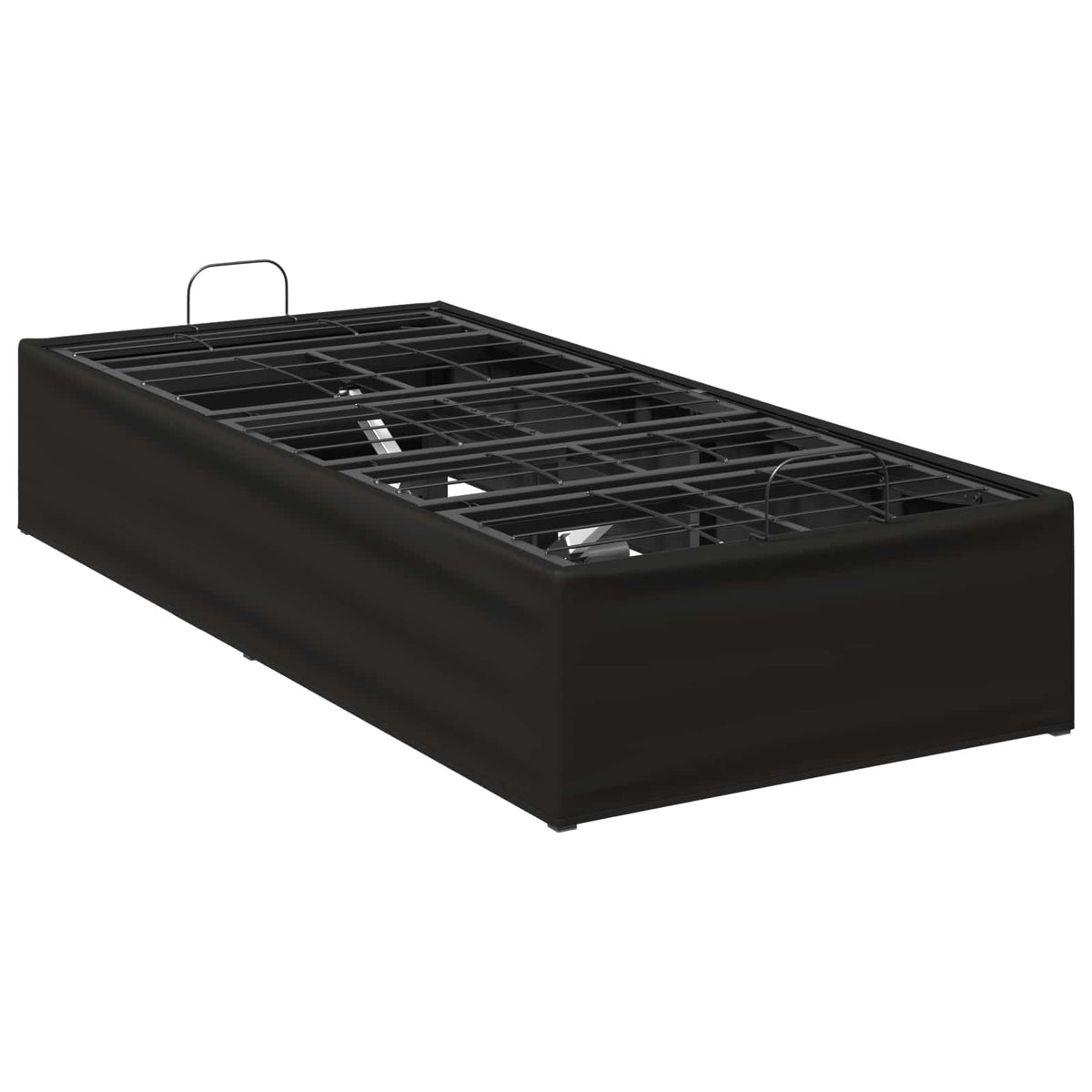vidaXL Elektro Regulowany Stelaż Łóżka Czarny 200 x 80 x 33,5 cm Stal