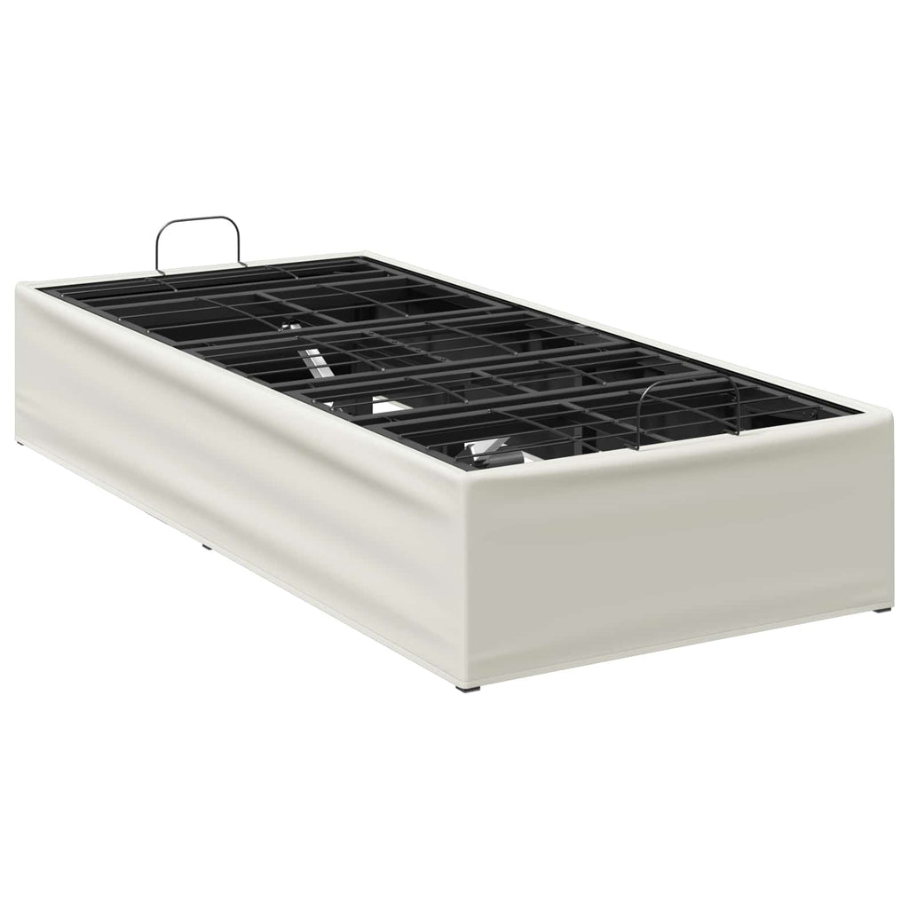 vidaXL Elektro Regulowany Stelaż Łóżka Biały 200 x 80 x 33,5 cm Stal