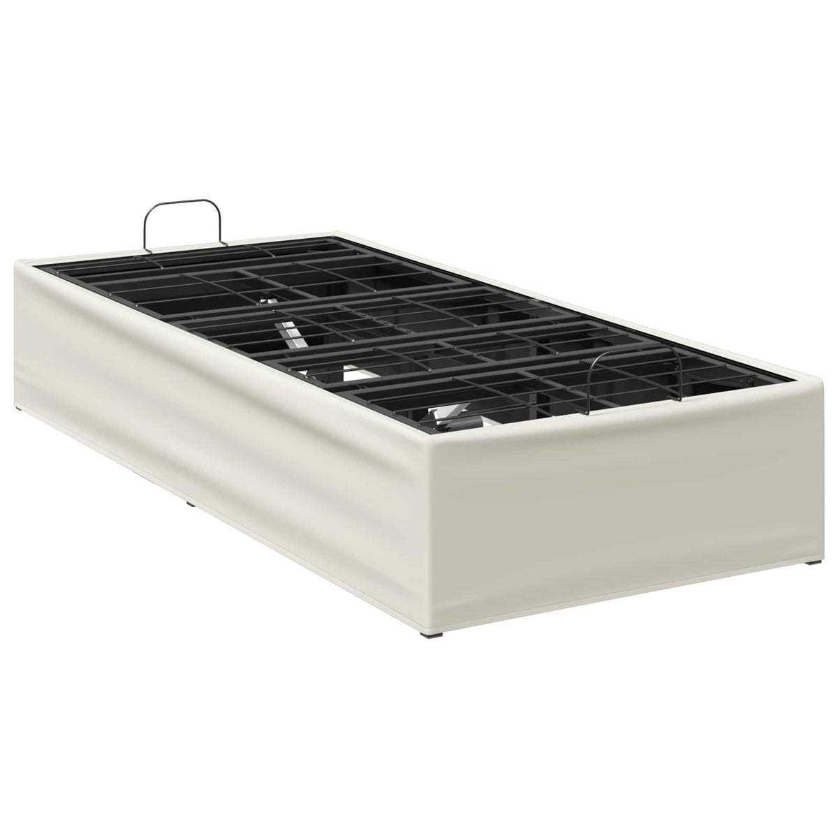 vidaXL Elektro Regulowany Stelaż Łóżka Biały 200 x 80 x 33,5 cm Stal