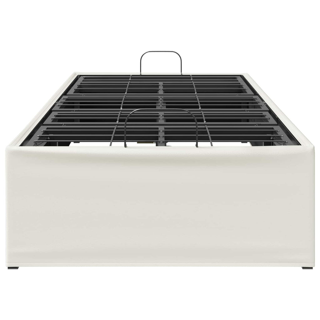 vidaXL Elektro Regulowany Stelaż Łóżka Biały 200 x 80 x 33,5 cm Stal