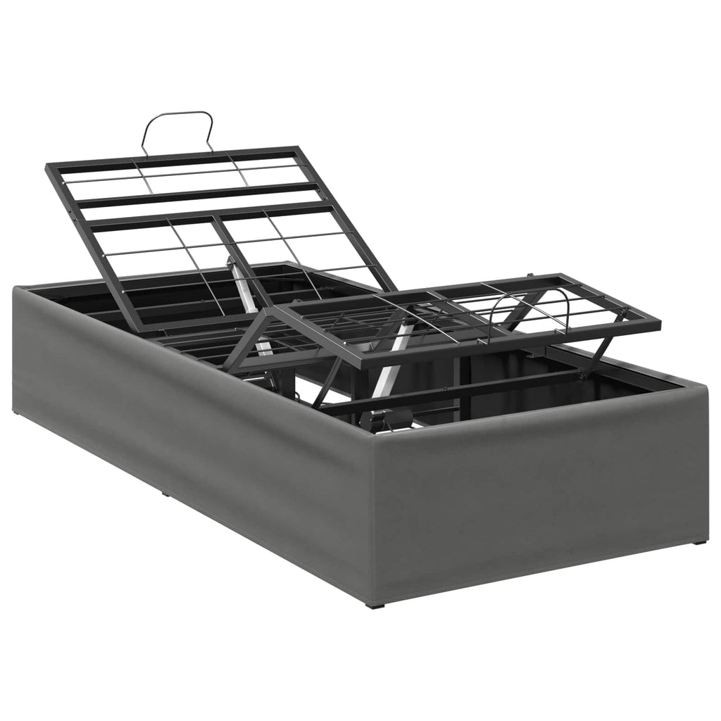 vidaXL Elektro Regulowany Stelaż Łóżka ciemnoszary 200 x 80 x 33,5 cm