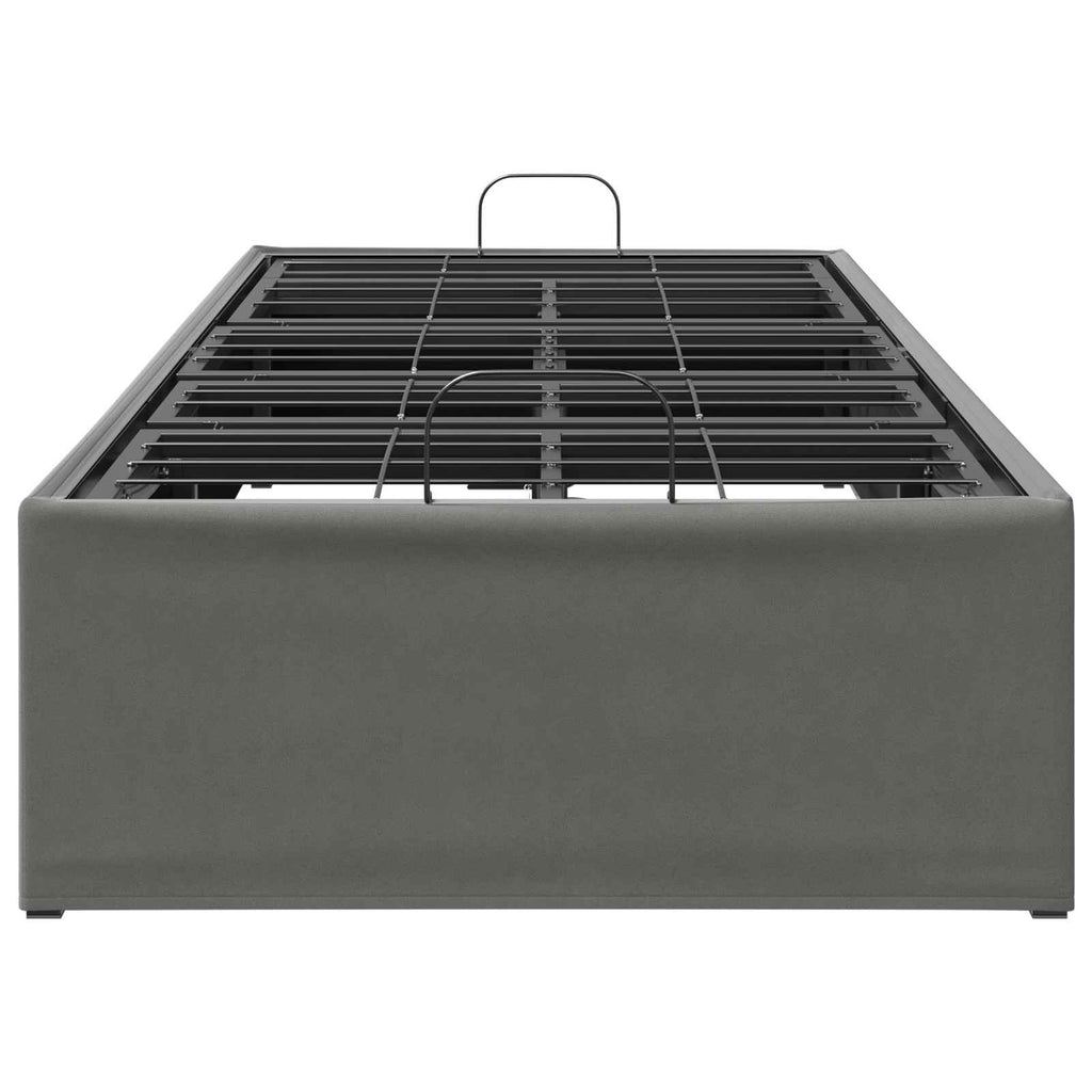 vidaXL Elektro Regulowany Stelaż Łóżka ciemnoszary 200 x 80 x 33,5 cm
