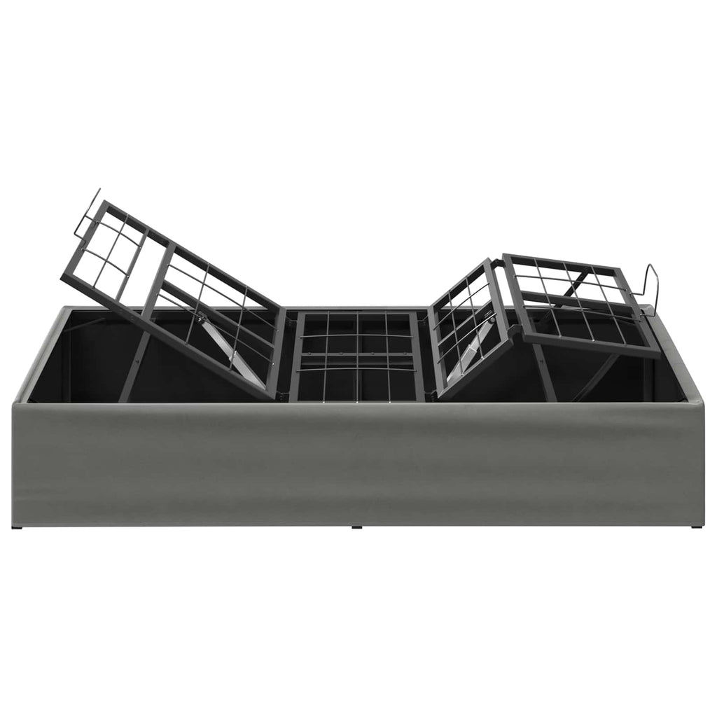 vidaXL Elektro Regulowany Stelaż Łóżka ciemnoszary 200 x 80 x 33,5 cm