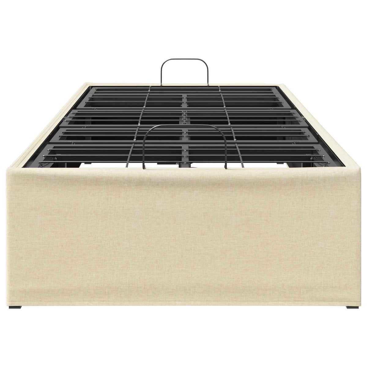 vidaXL Elektro Regulowany Stelaż Łóżka kremowy 200 x 90 x 33,5 cm Stal