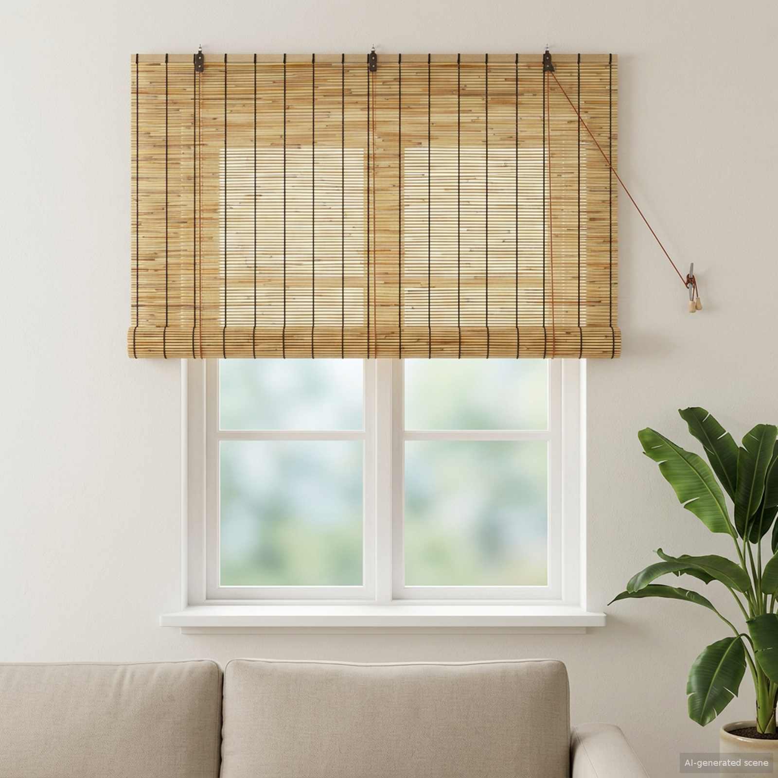 vidaXL Roleta naturalny 140 x 160 cm Trzcina