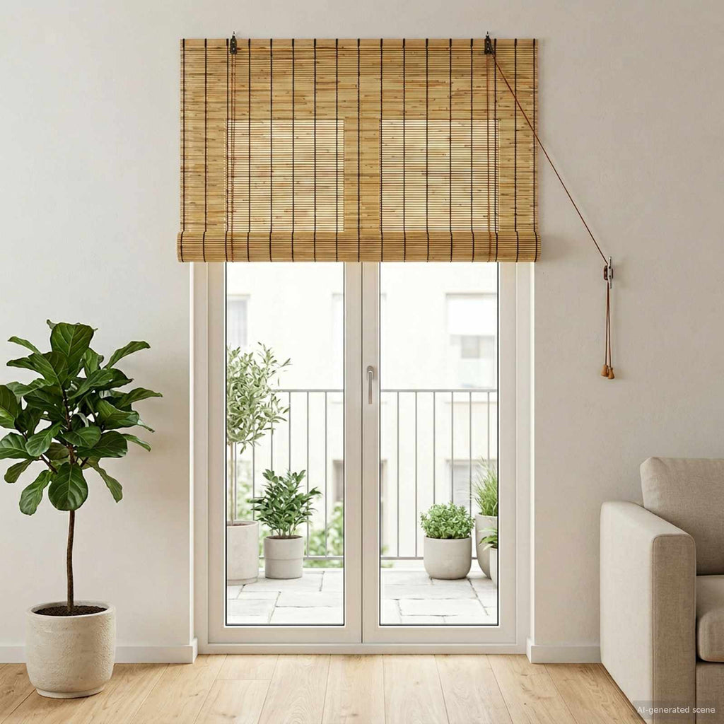 vidaXL Roleta naturalny 120 x 220 cm Trzcina
