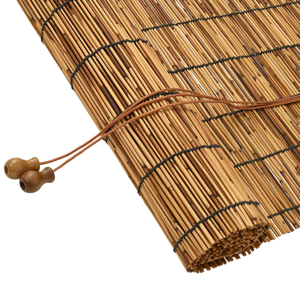 vidaXL Roleta brązowy 60 x 160 cm Trzcina