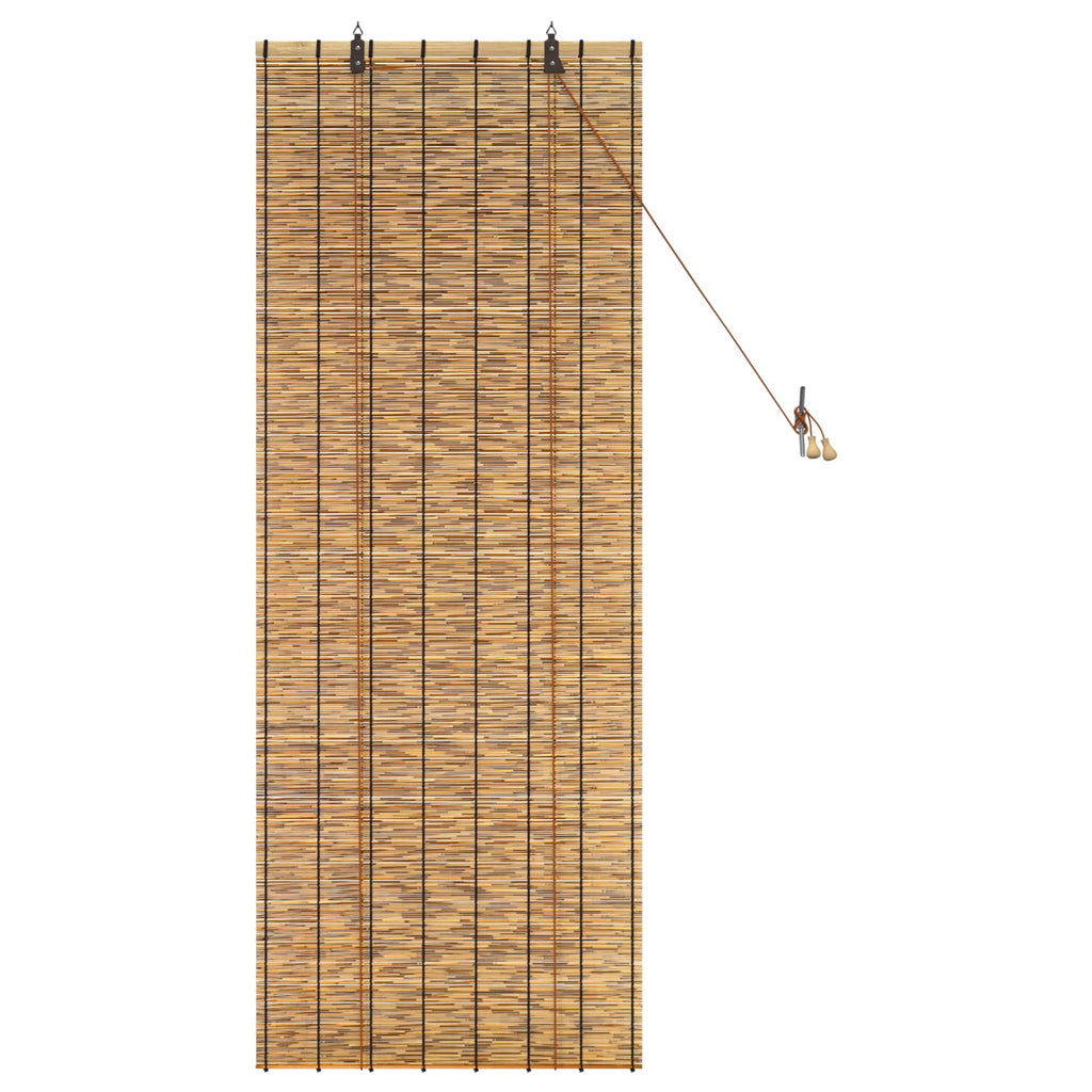 vidaXL Roleta brązowy 60 x 160 cm Trzcina
