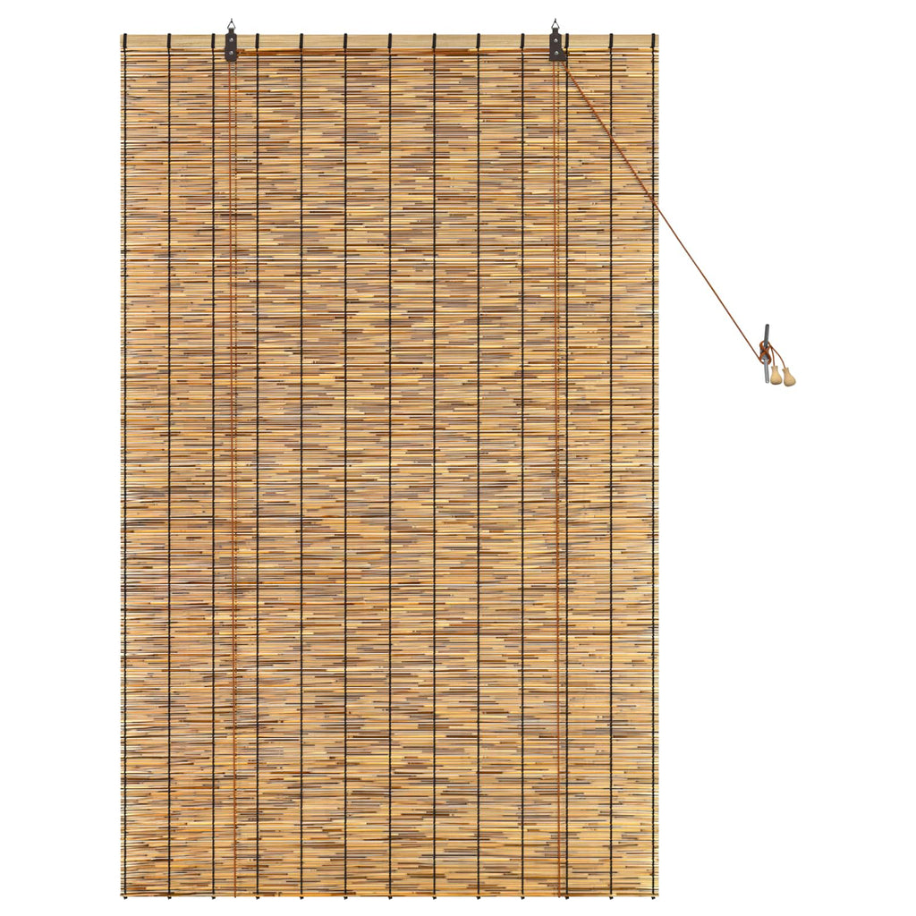 vidaXL Roleta brązowy 100 x 160 cm Trzcina