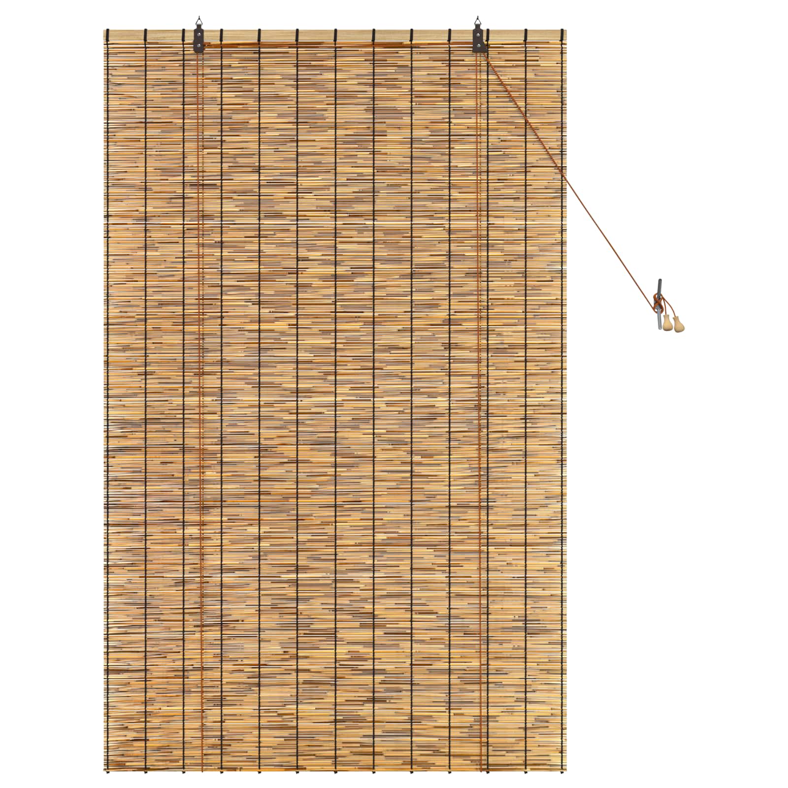 vidaXL Roleta brązowy 100 x 160 cm Trzcina